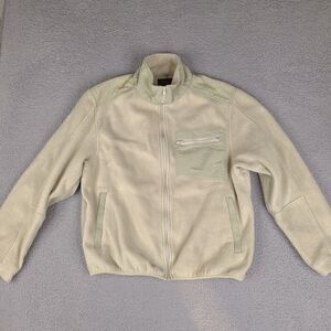 African Nature Jacket Fleece Womens XXL Green Full Zip Leopard‎ Hills